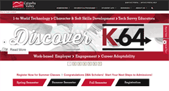 Desktop Screenshot of cvcc.edu